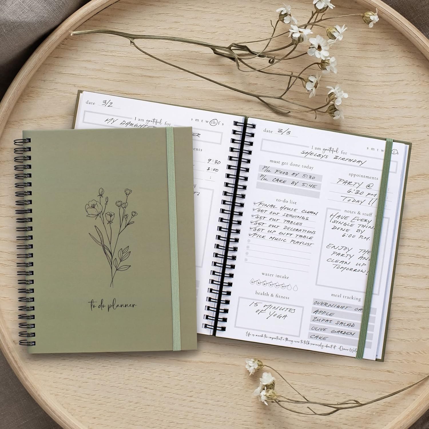 To Do List Notebook, Daily Planner, Undated Planner, Daily Task Planner To Do List Notebook, Daily Planner, Undated Planner, Daily Task Planner